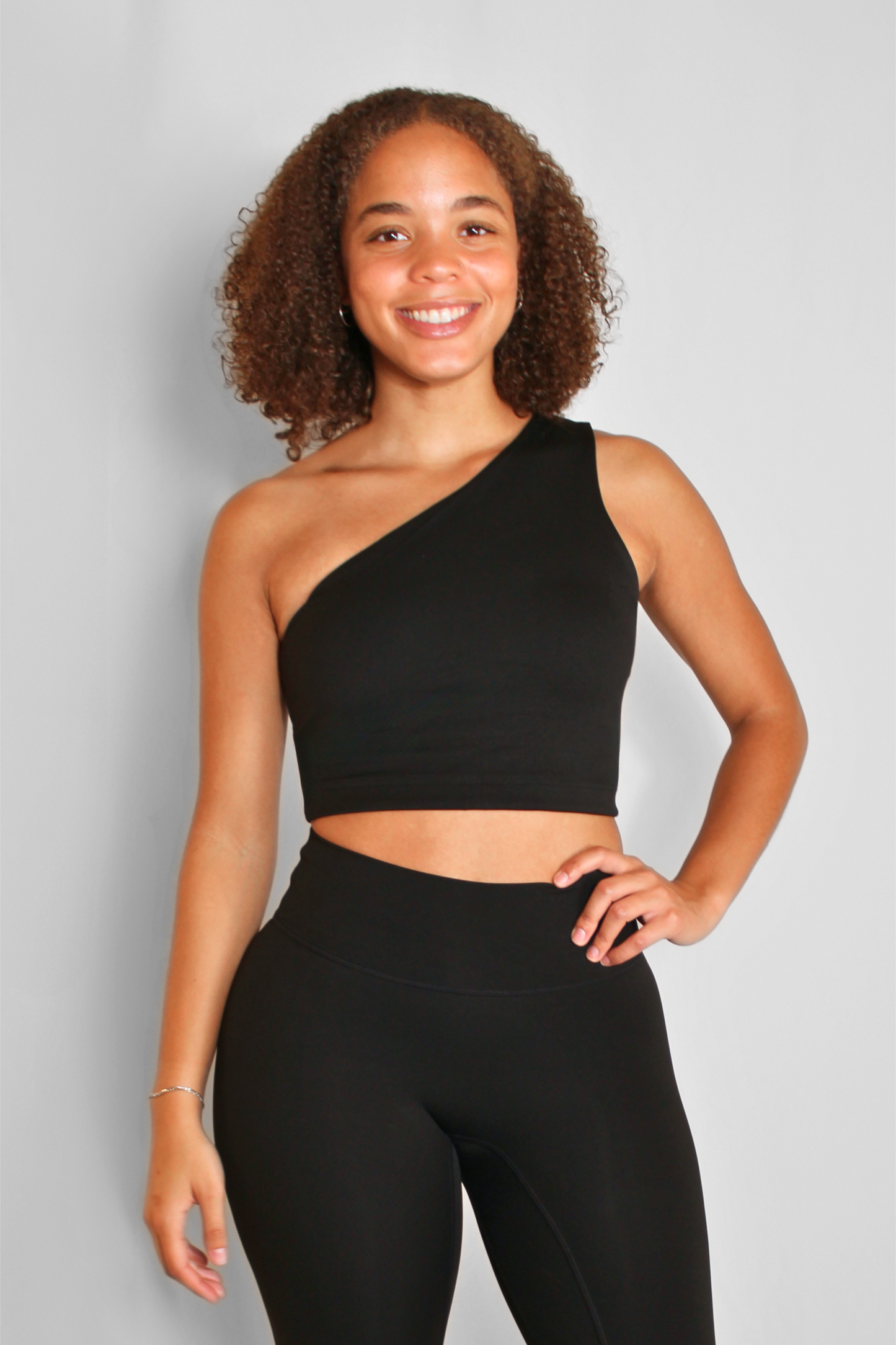 One Shoulder Active Top