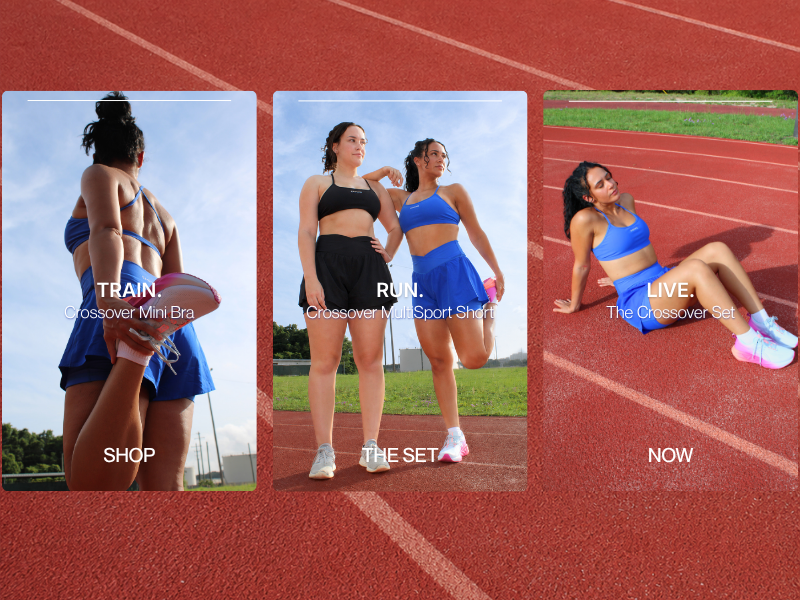 Running Outfit Short Bra Top Set